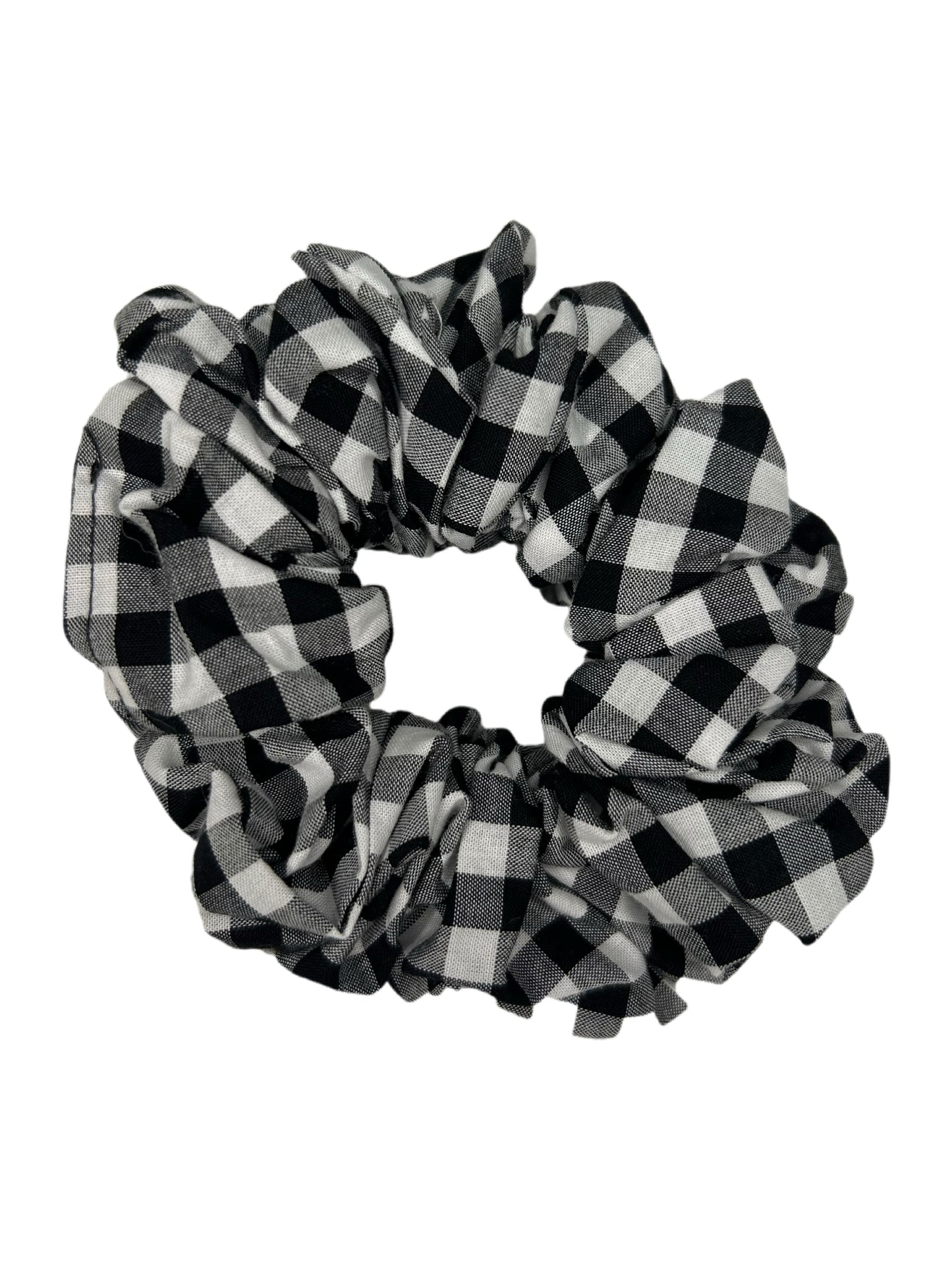 Gingham Scrunchie