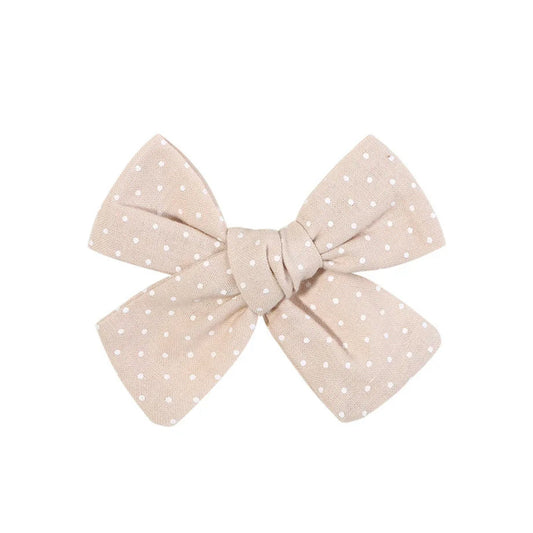 Baby Bow Clip - Polka dot