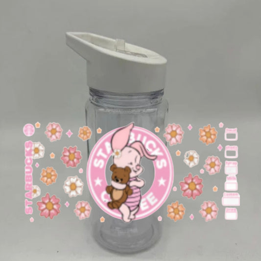 Piglet Starbucks Kids Water Bottle