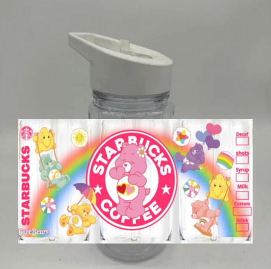 Care Bears Starbucks Kids Water Bottle (Pre Order)