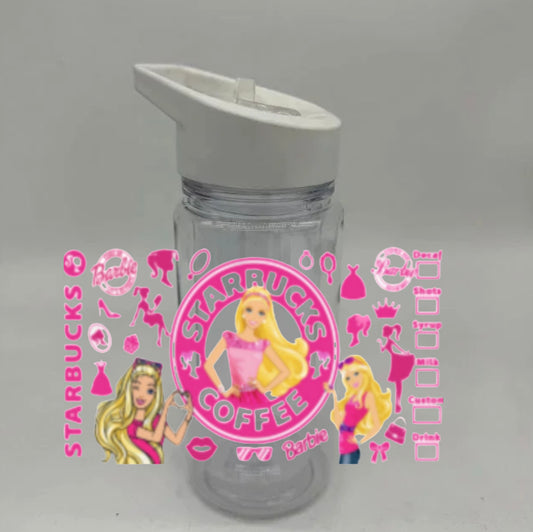 Barbie Starbucks Kids Water Bottle (Pre Order)